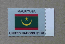 Ny20-02 : Nations-Unies (N-Y) / Drapeau Des Etats Membres De L' ONU - MAURITANIE - Ongebruikt