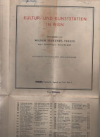 Kultur Und Kunsstatten In Wien Stadtplan - Carte Geographique