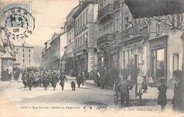 05-GAP- RUE CARNOT- DEFILE DU REGIMENT - Gap