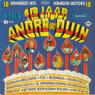 * LP *  10 JAAR ANDRÉ VAN DUIN (Holland 1976 EX-) - Comiques, Cabaret