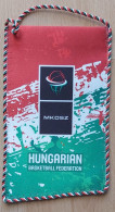 Hungarian Hungary Basketball Federation PENNANT, SPORTS FLAG ZS 3/11 - Apparel, Souvenirs & Other