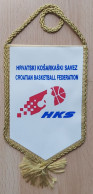 Croatia Basketball Federation PENNANT, SPORTS FLAG ZS 3/12 - Apparel, Souvenirs & Other