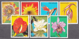 Paraguay 1973 Flowers Mi#2525-2531 Mint Never Hinged - Paraguay