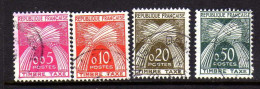 France - (1960)  - .Type Gerbe -  Timbres-Taxe - Obliteres - 1960-.... Usados