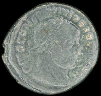 LaZooRo: Roman Empire - AE3 Of Constantius I (293–305–306 AD), MEMORIAE AETERNAE, Eagle, R3 - El Impero Christiano (307 / 363)