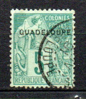 Col33 Colonie Guadeloupe N° 17 Oblitéré Cote : 9,00€ - Oblitérés