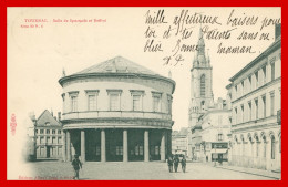 * TOURNAI - Salle De Spectacle Et Beffroi - Animée - Edit. ALBERT SUGG Série 20 N° 6 - 1906 - Doornik