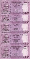 BANGLADESH 10 TAKA 2012 UNC P 54 ( 5 Billets ) - Bangladesh