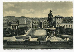 AK 123798 ITALY - Roma - Veduta Generale Dal Monumento A Vittorio Emanuele II. - Mehransichten, Panoramakarten