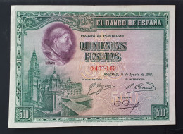 España Billete 500 Pesetas 1928 - 500 Pesetas