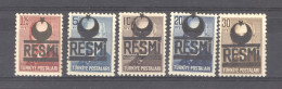 Turquie  -  Service  :  Yv  14-17  * - Timbres De Service