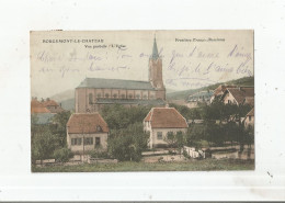 ROUGEMONT LE CHATEAU VUE PARTIELLE L'EGLISE FRONTIERE FRANCO ALSACIENNE - Rougemont-le-Château