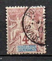 Col33 Colonie Guadeloupe N° 29 Oblitéré Cote : 1,75€ - Oblitérés