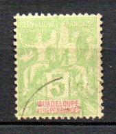 Col33 Colonie Guadeloupe N° 40 Oblitéré Cote : 3,00€ - Oblitérés