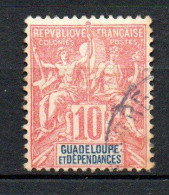 Col33 Colonie Guadeloupe N° 41 Oblitéré Cote : 3,50€ - Oblitérés