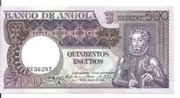 ANGOLA 500 ESCUDOS 1973 UNC P 107 - Angola