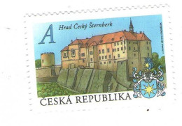 Czech Republic 2023 - Castle Cesky Sternberk,1 Stamp, MNH - Châteaux