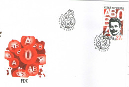 Year 2023 - Professor MUDr. Jan Jansky,  1 Stamp, MNH - FDC