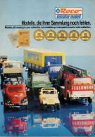 Catalogue ROCO MINIATUR MODELL News 1986 - HO 1:87 - En Allemand, Anglais Et Français - Allemand