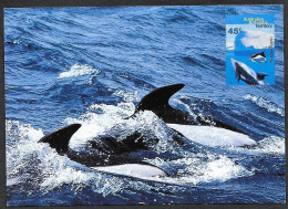 Australia/Australie: Intero, Stationeri, Entier, Delfino Clessidra, Hourglass Dolphins, Dauphins Sablier - Dauphins