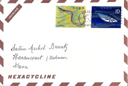 23-0257 - 1966 JaPon Imprimé  Pub HEXACYCLINE - Briefe U. Dokumente