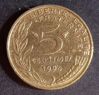 5 Centimes Marianne 1994  (abeille) - 5 Centimes