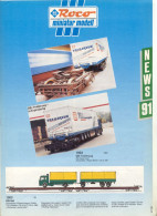 Catalogue ROCO MINIATUR MODELL 1991 - Maßstab HO 1:87  - En Allemand, Anglais Et Français - German