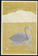 Giappone/Japan/Japon: Intero, Stationery, Entier, Cigno, Swan, Cygne - Cisnes
