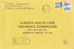 49313. Carta Certificada STAVELY (Alberta) Cabada 1973 To Edmonton - Covers & Documents