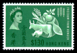 Hong Kong, 1963, Freedom From Hunger, FAO, United Nations, MNH, Michel 211 - Ungebraucht