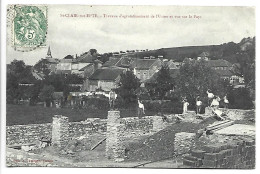 SAINT CLAIR SUR EPTE - Travaux D'agrandissement De L'Usine Et Vue Sur Le Pays - Saint-Clair-sur-Epte