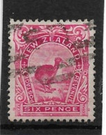 NEW ZEALAND 1908 6d SG 384 FINE USED PERF 14 X 15 Cat £12 - Usati