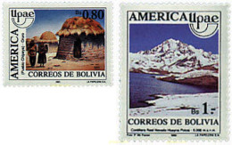 30996 MNH BOLIVIA 1990 AMERICA-UPAEP 1990 - EL MEDIO NATURAL QUE VIERON LOS DESCUBRIDORES - Autres & Non Classés