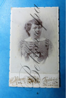 CDV  Cabinet Photo. Photographie   Studio Portret   Atelier G.Mineur Charleroi Femme Mode Coiffure - Old (before 1900)