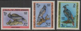 Afghanistan 1965 Set Of 3 Stamps Birds Vogel Oiseaux ** MNH - Autres & Non Classés