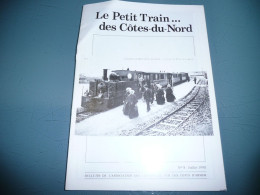 TRAIN BRETAGNE CHEMINS DE FER DES COTES DU NORD D'ARMOR BULLETIN DE L'ASSOCIATION JUILLET 1990 N° 8 - Railway & Tramway