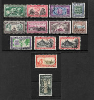 NEW ZEALAND 1940 CENTENARY OF PROCLAMATION OF BRITISH SOVEREIGNTY SET SG 613/625 FINE USED Cat £20 - Used Stamps