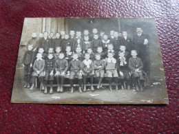 Carte Photo Ecole Communale 1908 Biesme Mettet - Mettet