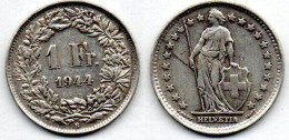 MA 20750  / Suisse - Schweiz - Switzerland  1 Franc 1944 B TTB - Andere & Zonder Classificatie