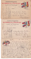 CPA//2763......5 Cpa Franchise Militaire - 5 - 99 Postcards