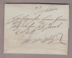 CH Heimat OW Obwalden 1813-05-19 Vorphilabrief Seltener Schreibschrift-Stempel - ...-1845 Prefilatelia