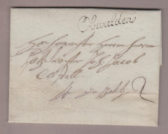 CH Heimat OW Obwalden 1813-05-19 Vorphilabrief Seltener Schreibschrift-Stempel - ...-1845 Préphilatélie