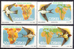 CISKEI - Oiseaux Migrateurs 1984 - Ciskei