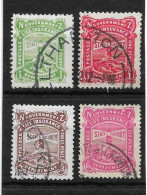 NEW ZEALAND 1944 - 1947 LIFE INSURANCE ½d, 1d, 3d, 6d SG L37, L38, L40, L41 FINE USED Cat £114 - Gebraucht