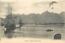 Pays Div-ref CC699- Mauritius -ile Maurice - Rade De Port Louis -/ A Circulé - Circulated -1906- - Maurice