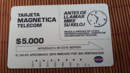 Phonecard Colombia 5.000 Tarjeta Magnetica Used Rare - Kolumbien