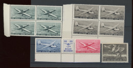 1949-1951 Avions **. Cote 190-€.  Postfris. ++. Sans Charnière - Ungebraucht