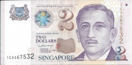 SINGAPOUR  -  SINGAPORE -   2  Dollars  Nd(2005)   --  UNC  -- - Singapur