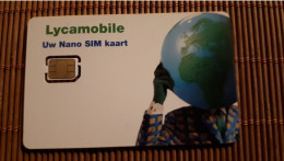 Lycatel With Nano Sim Card Belgium (Mint,Neuve) 2 Scans Rare - [2] Prepaid & Refill Cards