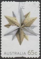 AUSTRALIA - DIE-CUT-USED 2019 65c Secular Christmas - Star - Used Stamps